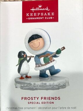 Hallmark Member Exclusive 2026 Frosty Friends Ornament